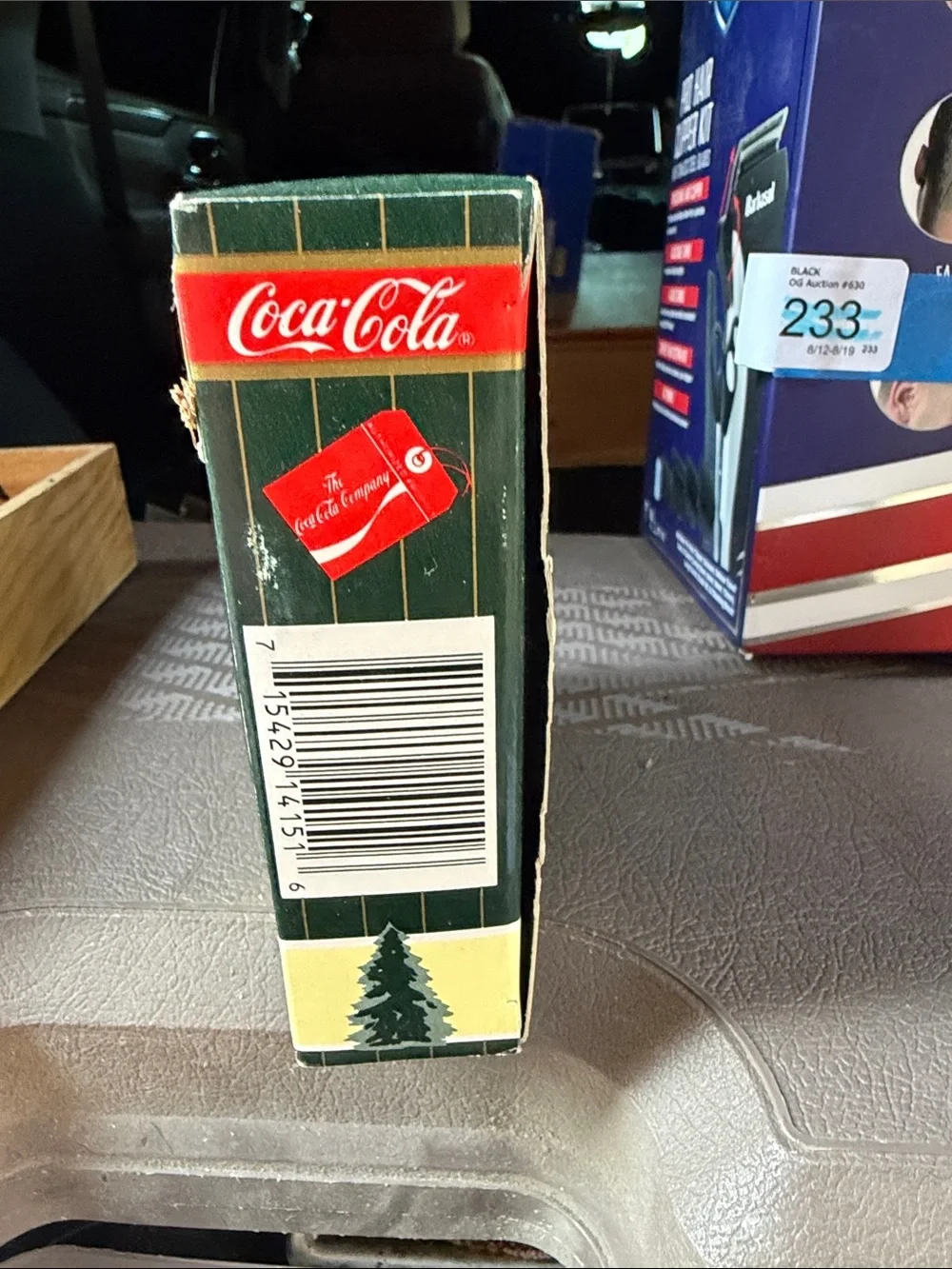 Coca Cola Red and Green Trim-A-Tree Holiday Ornament
